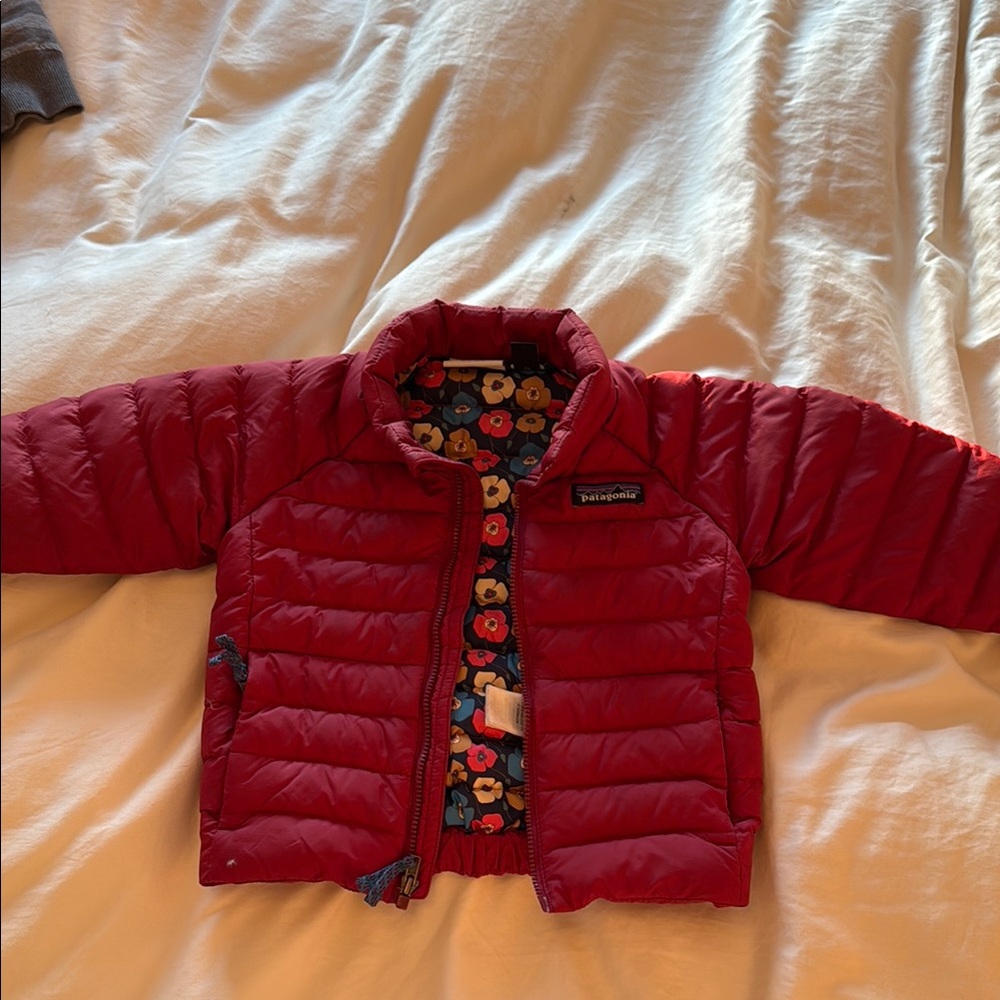 Patagonia Kids' Red Puffer Jacket